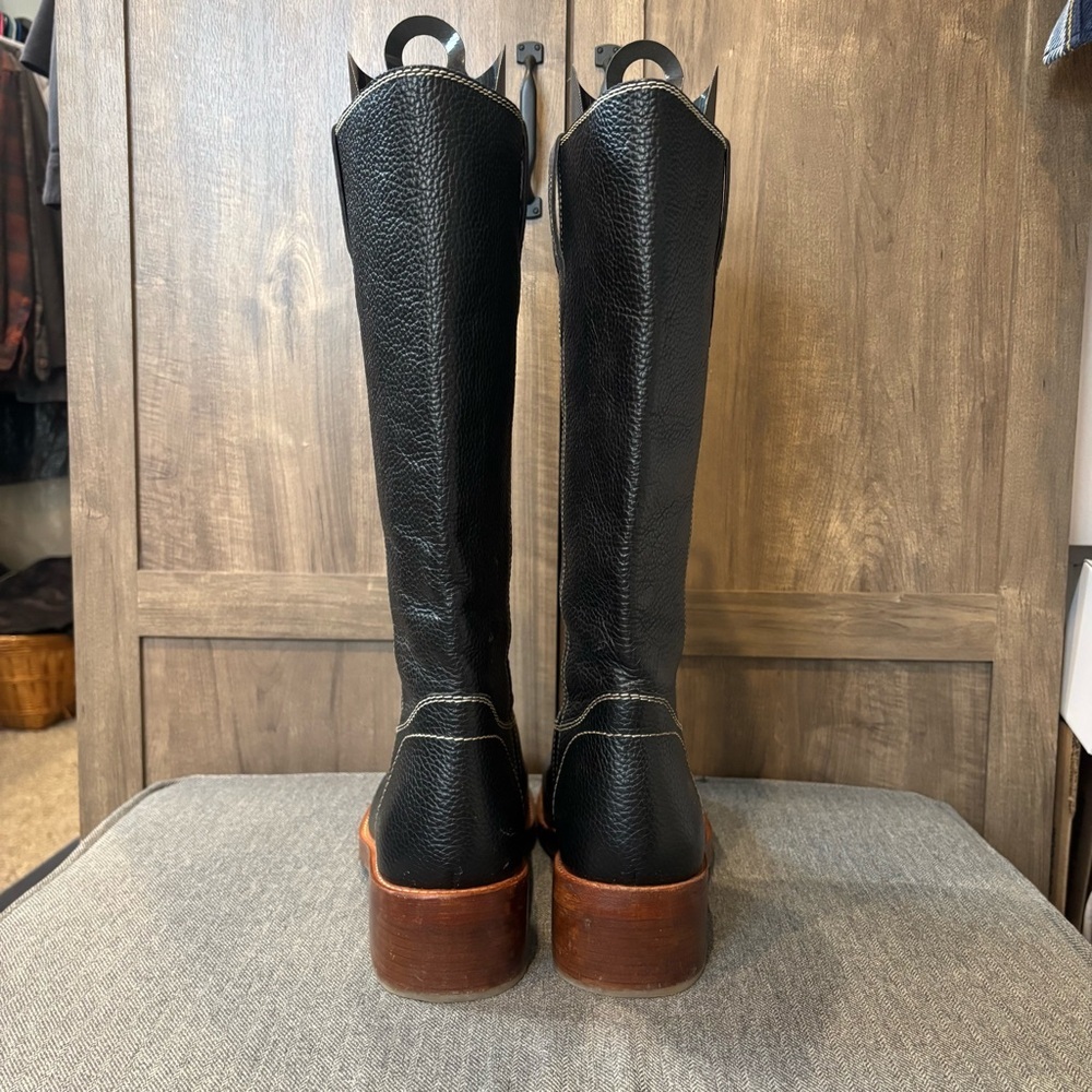 Free People Size11 Blaze Pull On Boots Black - Picture 12 of 16